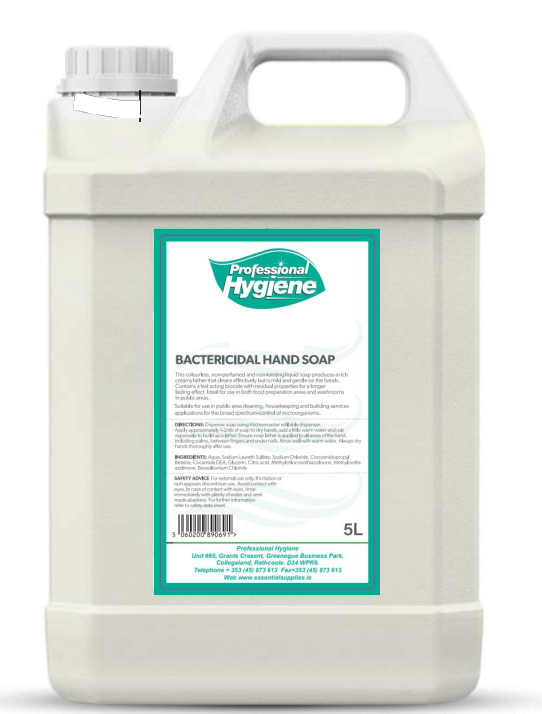 Professional Hygiene BACTERICIDAL LIQUID HAND SOAP 2x5ltr