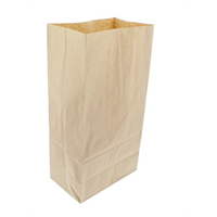 GRAB BAG KRAFT BROWN 13"X6"X16"